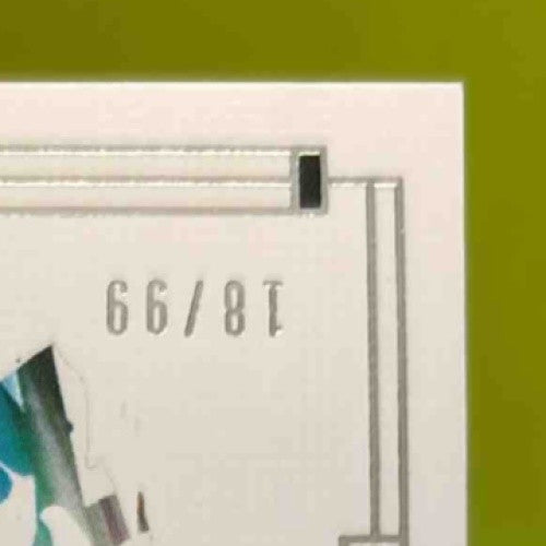 2024 Impeccable LIV Golf Anirban Lahiri Canvas Creations Signatures 18/99 Auto Sports Cards