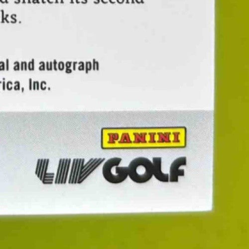 2024 Impeccable LIV Golf Marc Leishman Elegance Memorabilia Auto Gold /10 Ripper Sports Cards