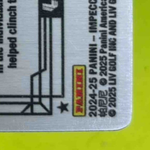 2024 Impeccable LIV Golf Marc Leishman Stainless Stars Blue /25 #12 Auto Ripper Sports Cards