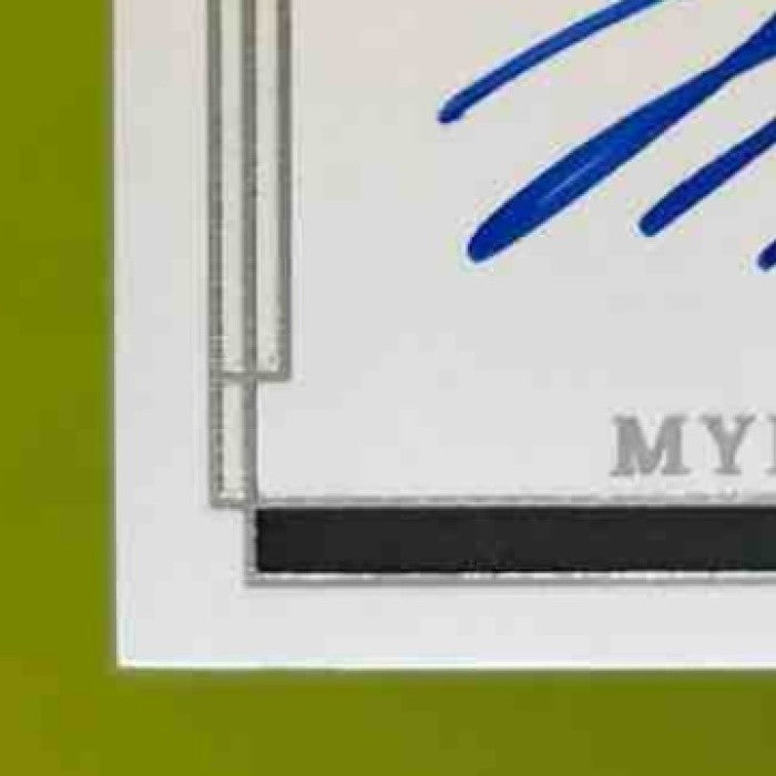 2024 Impeccable Myles Naylor Elegance Prospect Jersey Auto /99 Oakland A’s - Sports Cards