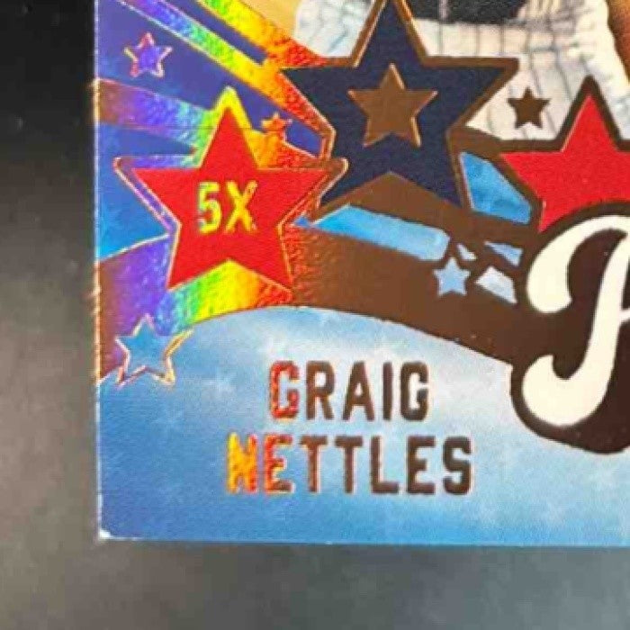 2024 Leaf A Bronx Legacy Graig Nettles All Star Swatches /45 MEM New York Yankee - Sports Cards