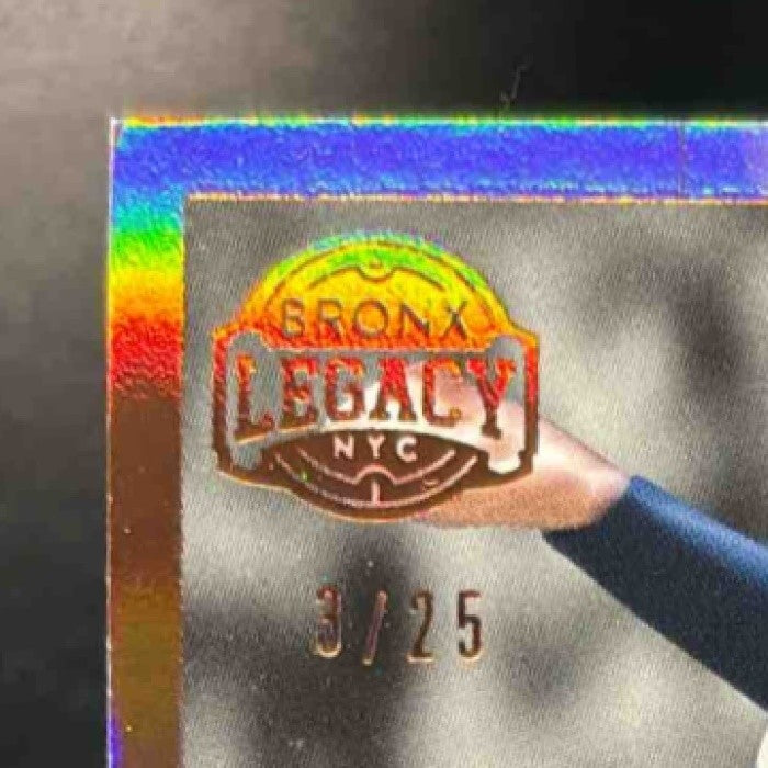 2024 Leaf A Bronx Legacy Jeff Nelson Trade Marks Auto /25 New York Yankees - Sports Cards