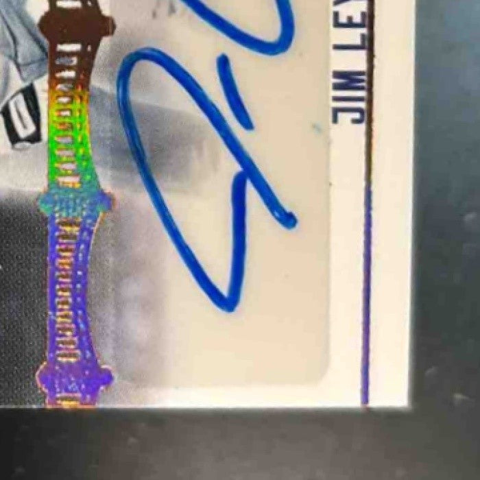 2024 Leaf A Bronx Legacy Jim Leyritz Stadium Signatures /35 Auto New York Yankee - Sports Cards