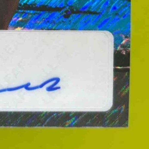 2024 Leaf Collective Cameron Ward Press Pass Auto Shimmer Black /6 Hurricanes - Sports Cards