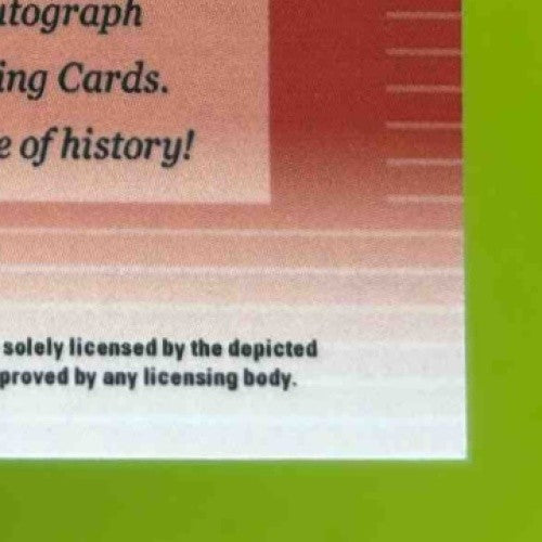 2024 Leaf Collective Cameron Ward Press Pass Auto Shimmer Black /6 Hurricanes - Sports Cards