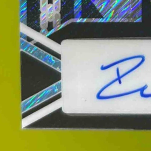 2024 Leaf Collective Dillon Gabriel Press Pass Auto Shimmer Light Blue /20 Ducks - Sports Cards