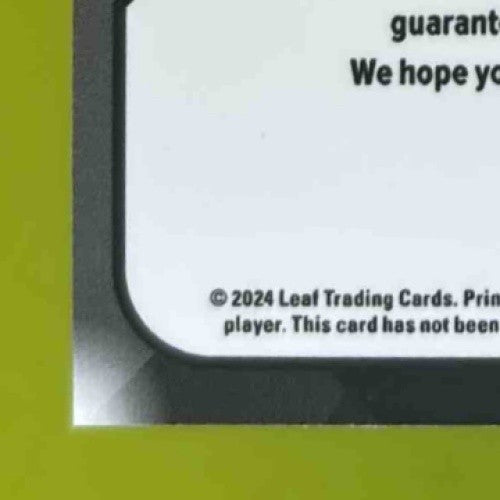 2024 Leaf Electrum Xavier Legette Rookies Auto /49 South Carolina Gamecocks - Sports Cards