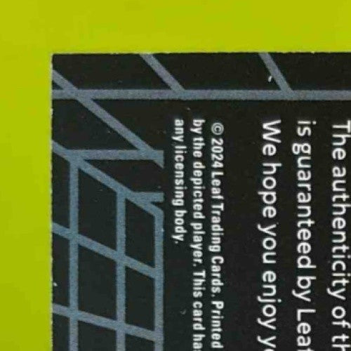 2024 Leaf Futures Multi-Sport Kellon Lindsey Auto Gold /99 #A-KL2 - Sports Cards