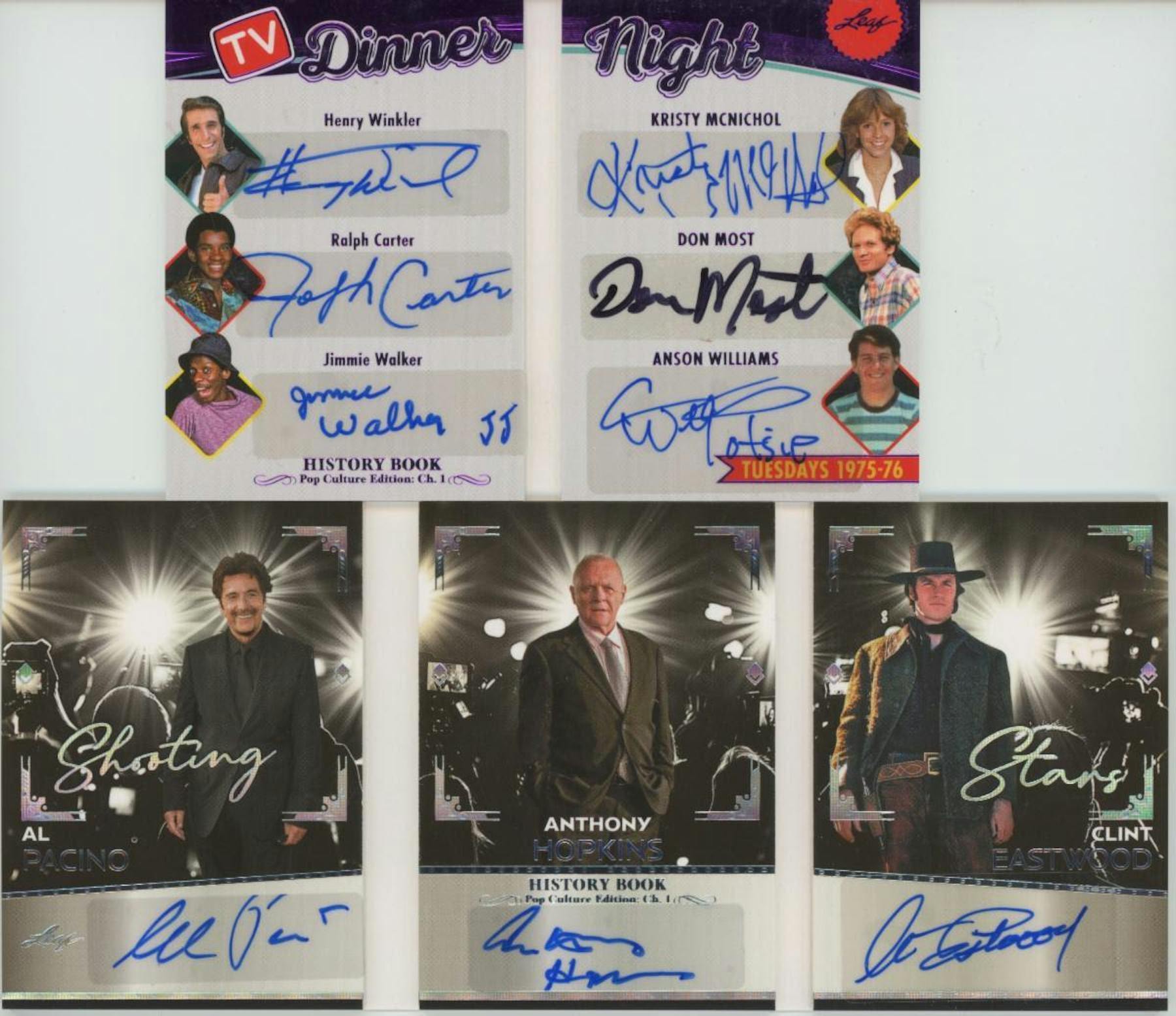 2024 Leaf History Book Pop Culture Edition Chapter 1 Hobby Box (2 Mega Hits) - Hobby Box