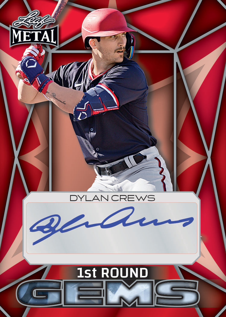 2024 Leaf Metal Baseball Hobby Jumbo Box (10 Autos) ELy Crews Skenes More! - MLB Hobby Box