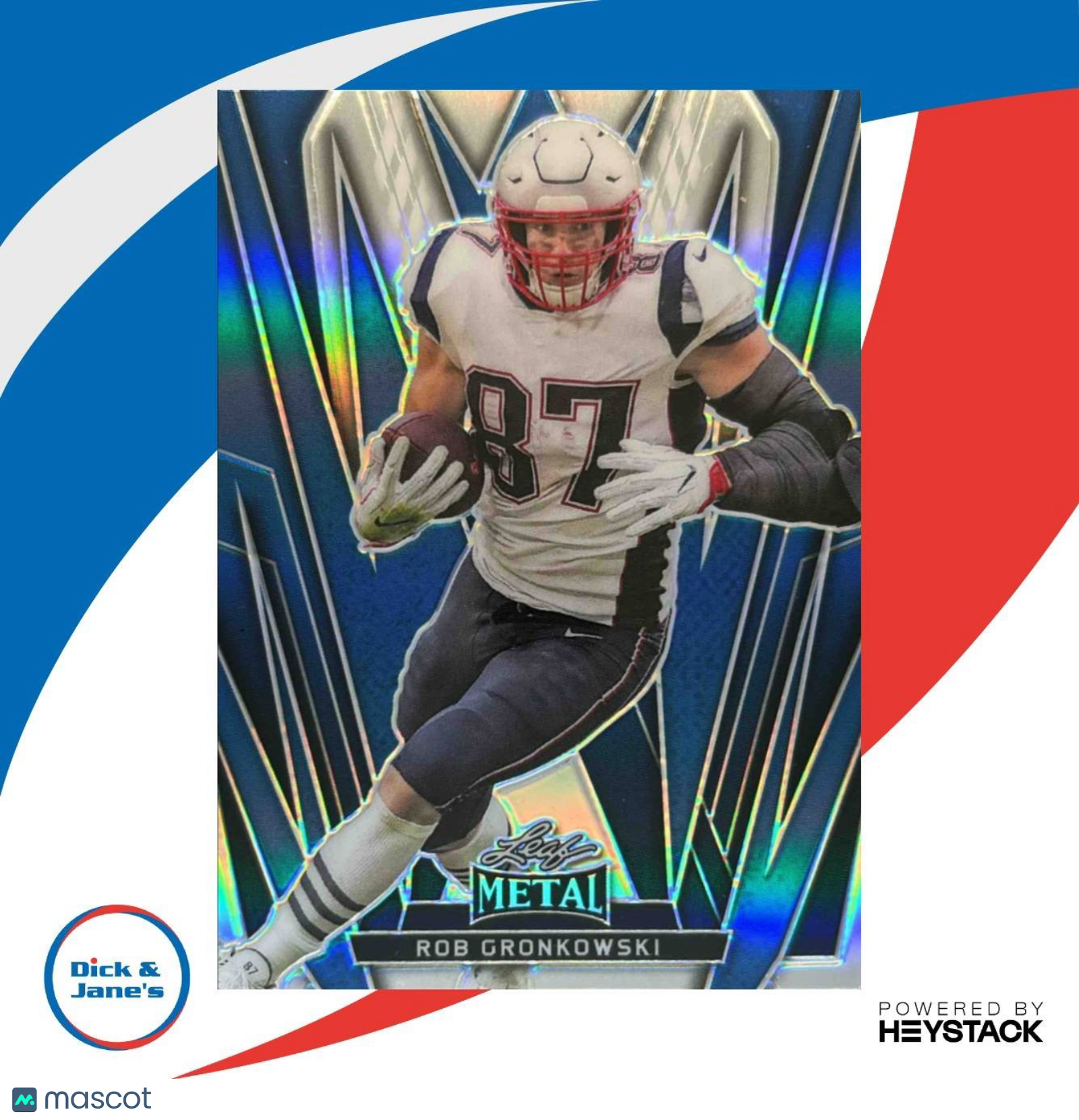 2024 Leaf National NSCC Wrapper Redemption Rob Gronkowski Pro Set Blue /15 - Sports Cards