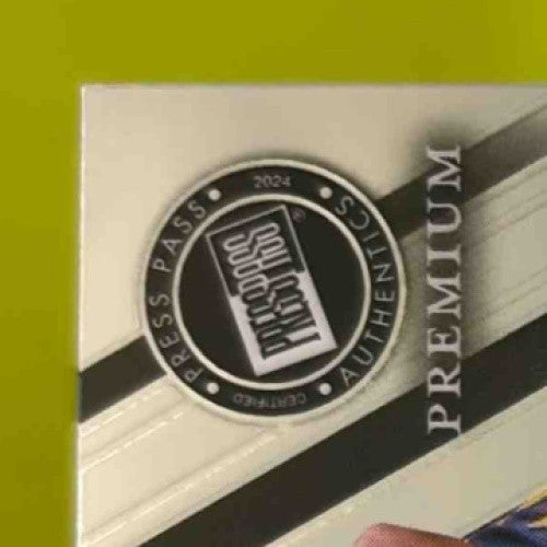 2024 Leaf Press Pass Premium Jackson Chourio Auto Brite /199 Rookie Card Sports Cards