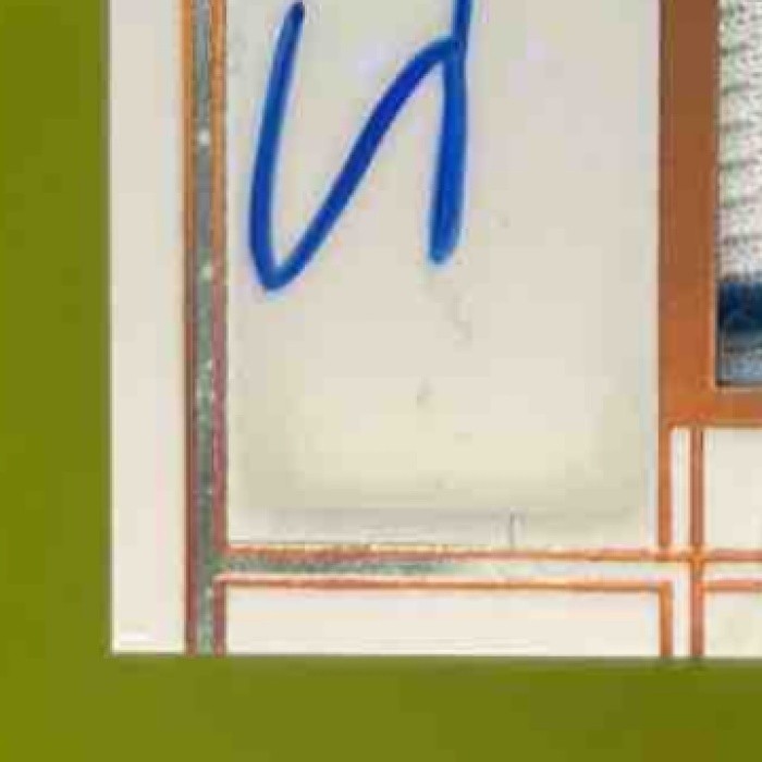 2024 Leaf Trinity Jonah Tong Patch Auto Bronze 13/99 #PA-JT2 MEM - Sports Cards