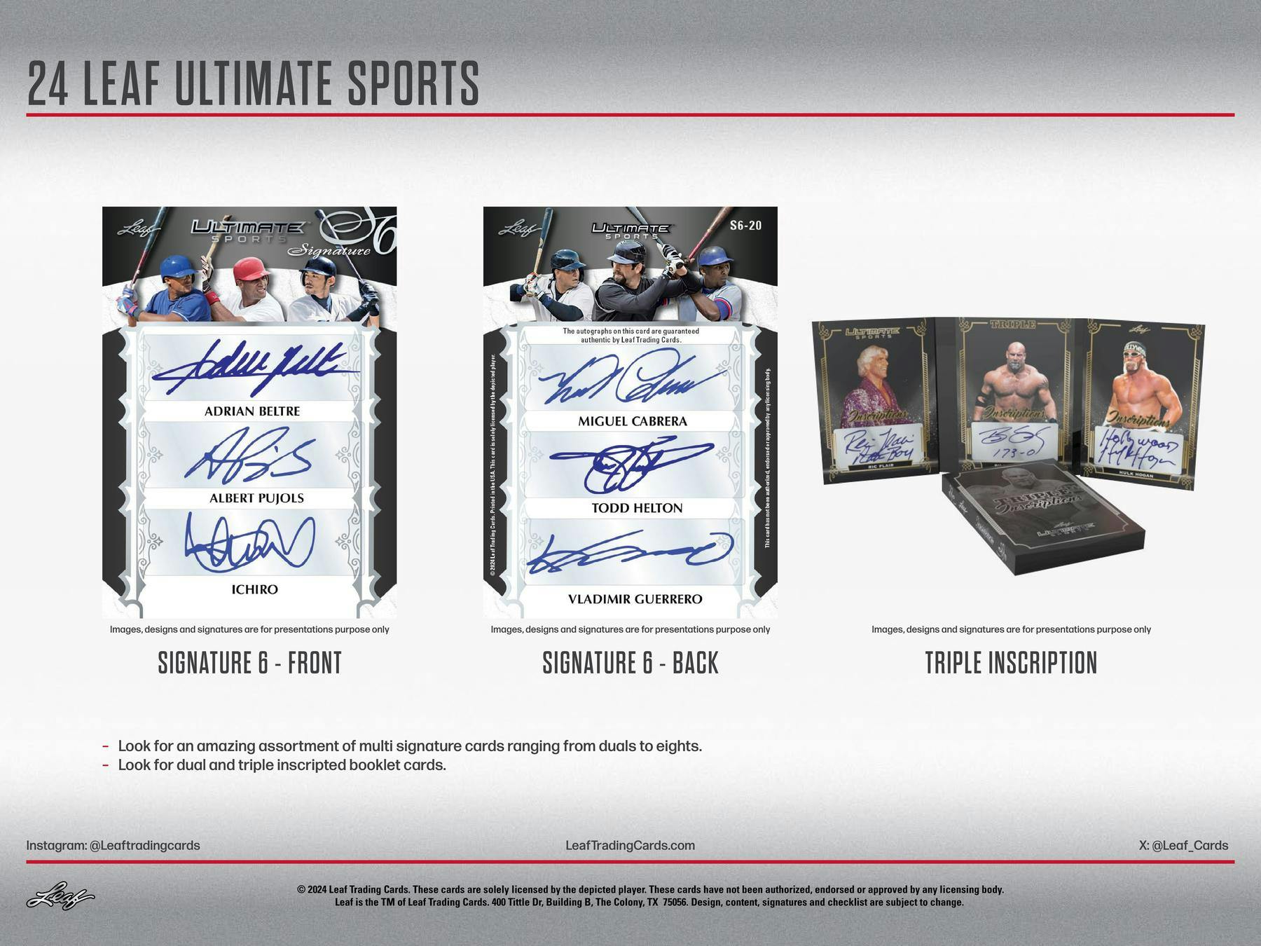 2024 Leaf Ultimate Sports Hobby Box (3 Premium Cards) - NFL Hobby Box