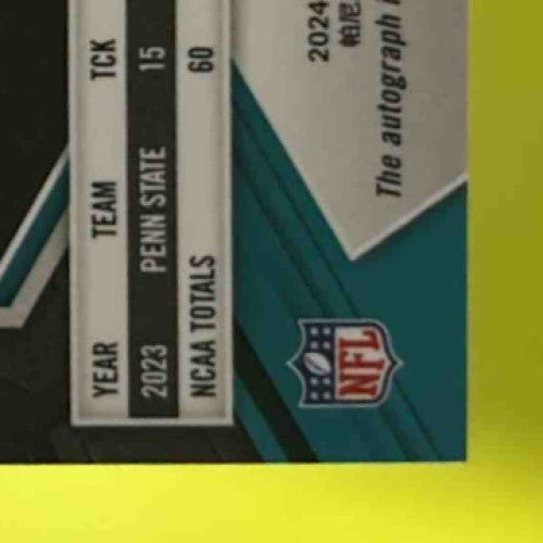 2024 Mosaic Chop Robinson Rookie Auto Red Prizm 149/199 #321 RC Miami Dolphins - Sports Cards