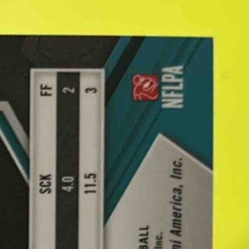 2024 Mosaic Chop Robinson Rookie Auto Red Prizm 149/199 #321 RC Miami Dolphins - Sports Cards