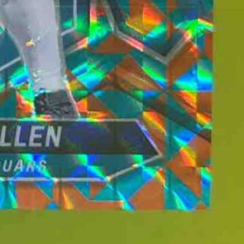 2024 Mosaic Josh Hines-Allen Tessellation Prizm 10/15 #104 Jacksonville Jaguars - Sports Cards