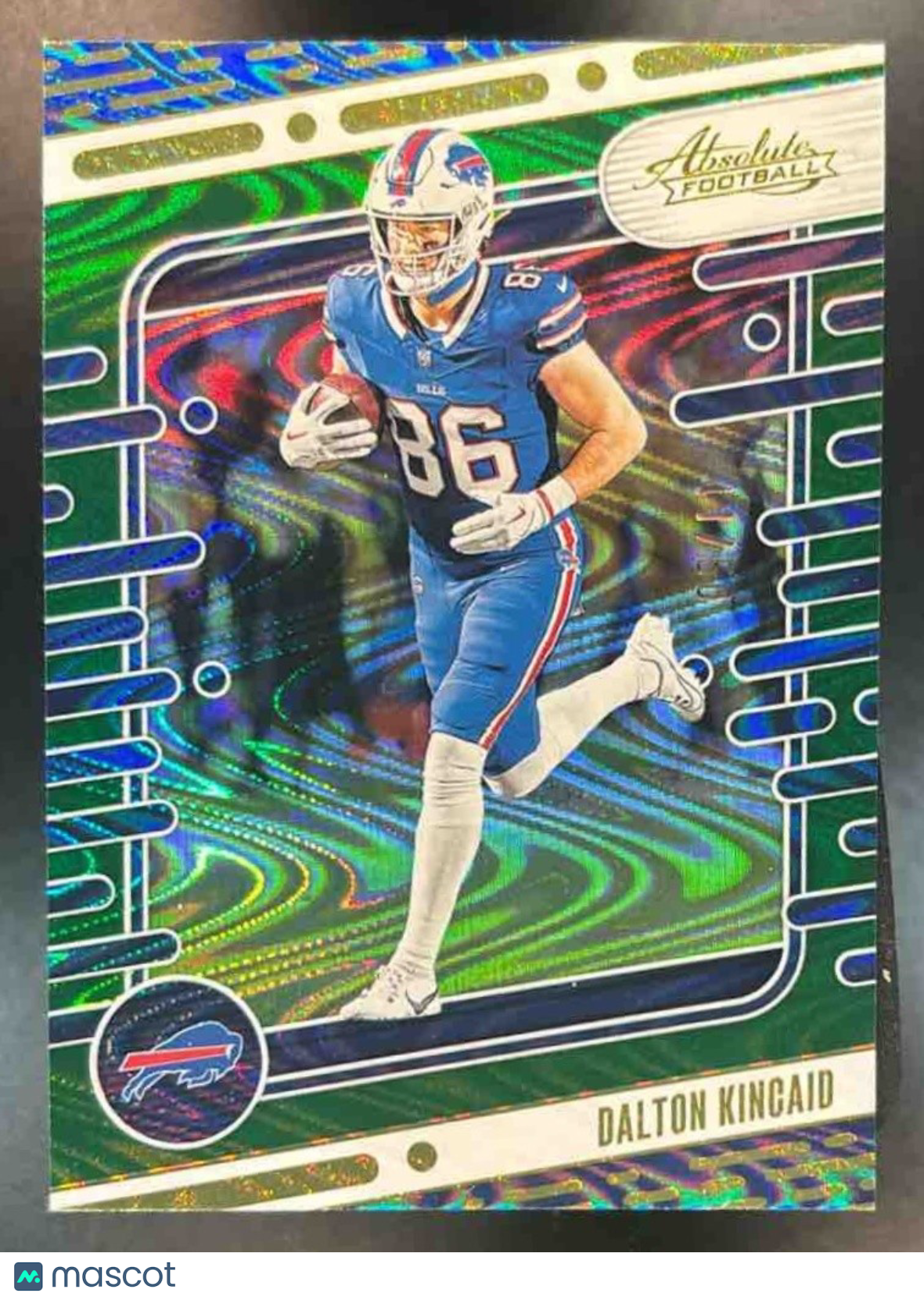 2024 Panini Absolute Dalton Kincaid Green Wave /50 #13 Buffalo Bills - Sports Cards