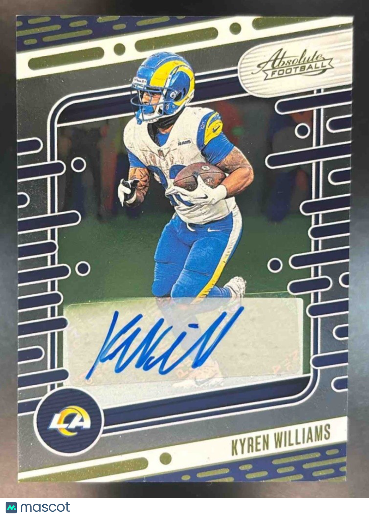 2024 Panini Absolute Kyren Williams Signatures #62 Auto Los Angeles Rams - Sports Cards