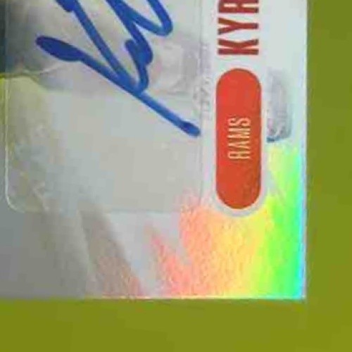 2024 Panini Absolute Kyren Williams Spectrum Signatures 37/199 Auto Rams - Sports Cards