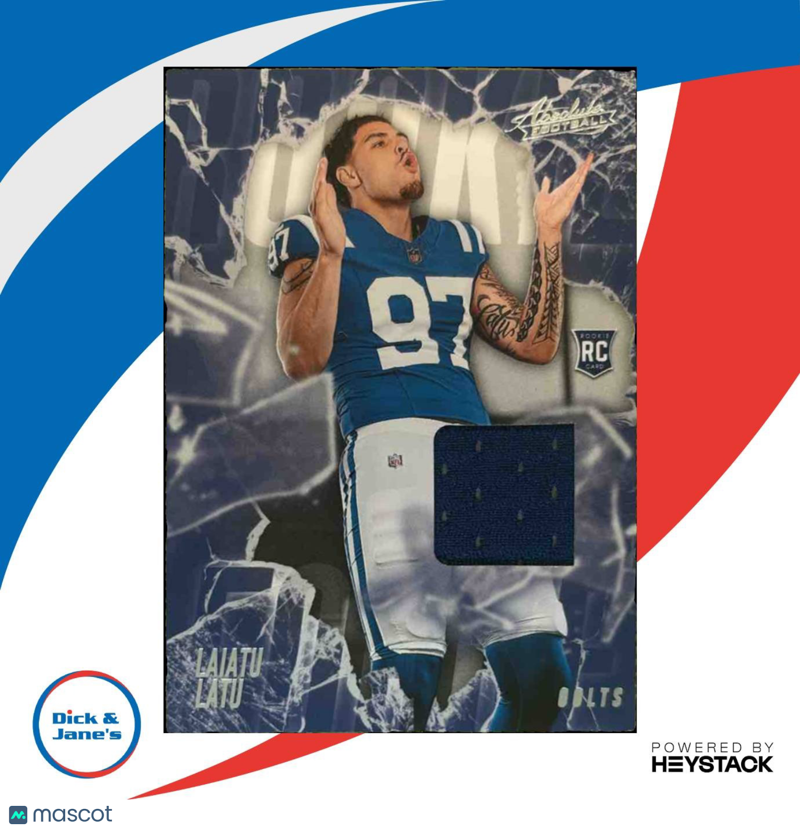 2024 Panini Absolute Laiatu Latu Rookie Force #RF-LLU MEM RC - Sports Cards