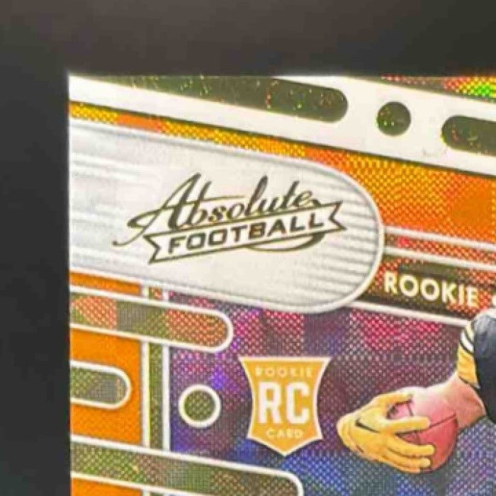 2024 Panini Absolute Roman Wilson Rookies Orange Mosaic /299 #169 RC Steelers - Sports Cards
