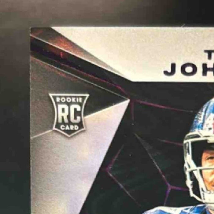 2024 Panini Black Theo Johnson Rookie Auto Royal /99 #190 RC New York Giants - Sports Cards