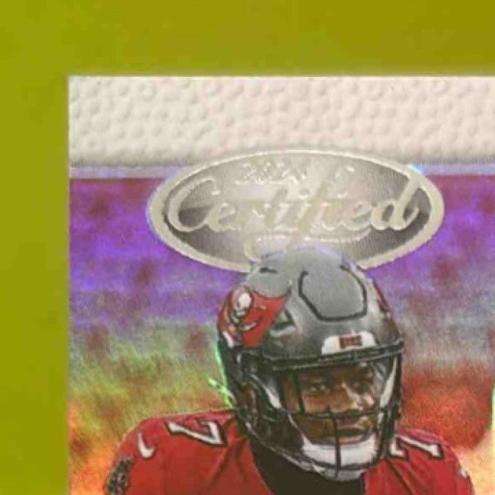 2024 Panini Certified Bucky Irving Freshman Fabric Patch Auto /399 RC Buccaneers - Sports Cards