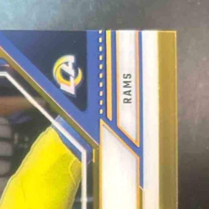 2024 Panini Clearly Donruss Puka Nacua Gold /10 #31 Los Angeles Rams - Sports Cards