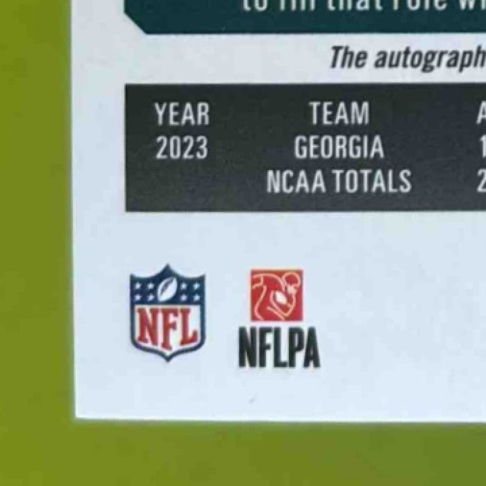 2024 Panini Contenders Kendall Milton Rookie Ticket Auto /10 #177 RC Eagles - Sports Cards