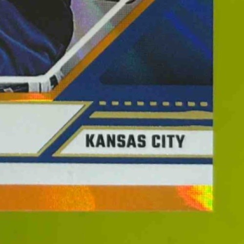 2024 Panini Donruss Bobby Witt Jr. Orange Laser 38/299 #1 Kansas City Royals - Sports Cards