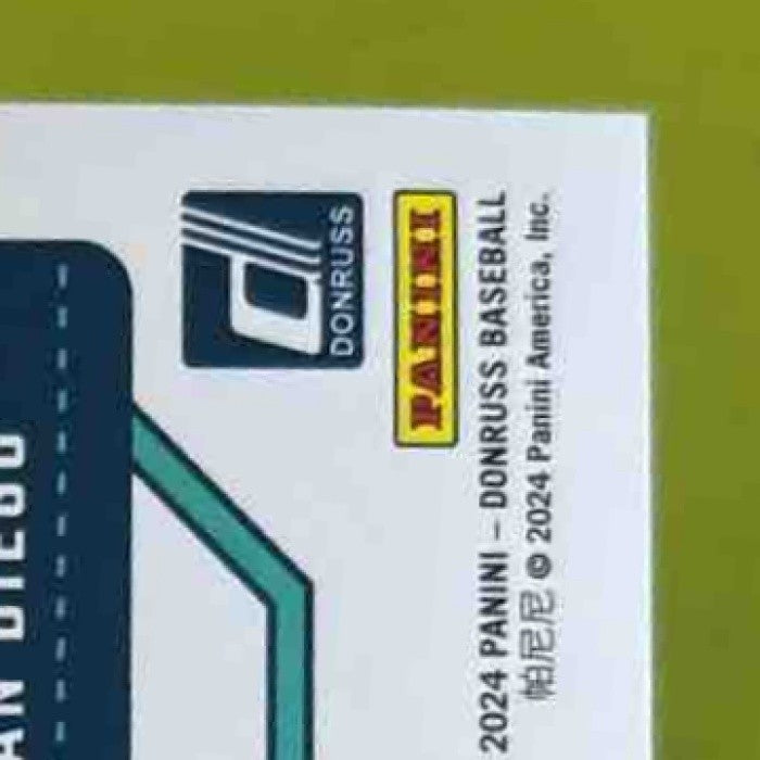 2024 Panini Donruss Ethan Salas Teal 20/25 #124 Rated Prospect San Diego Padres - Sports Cards