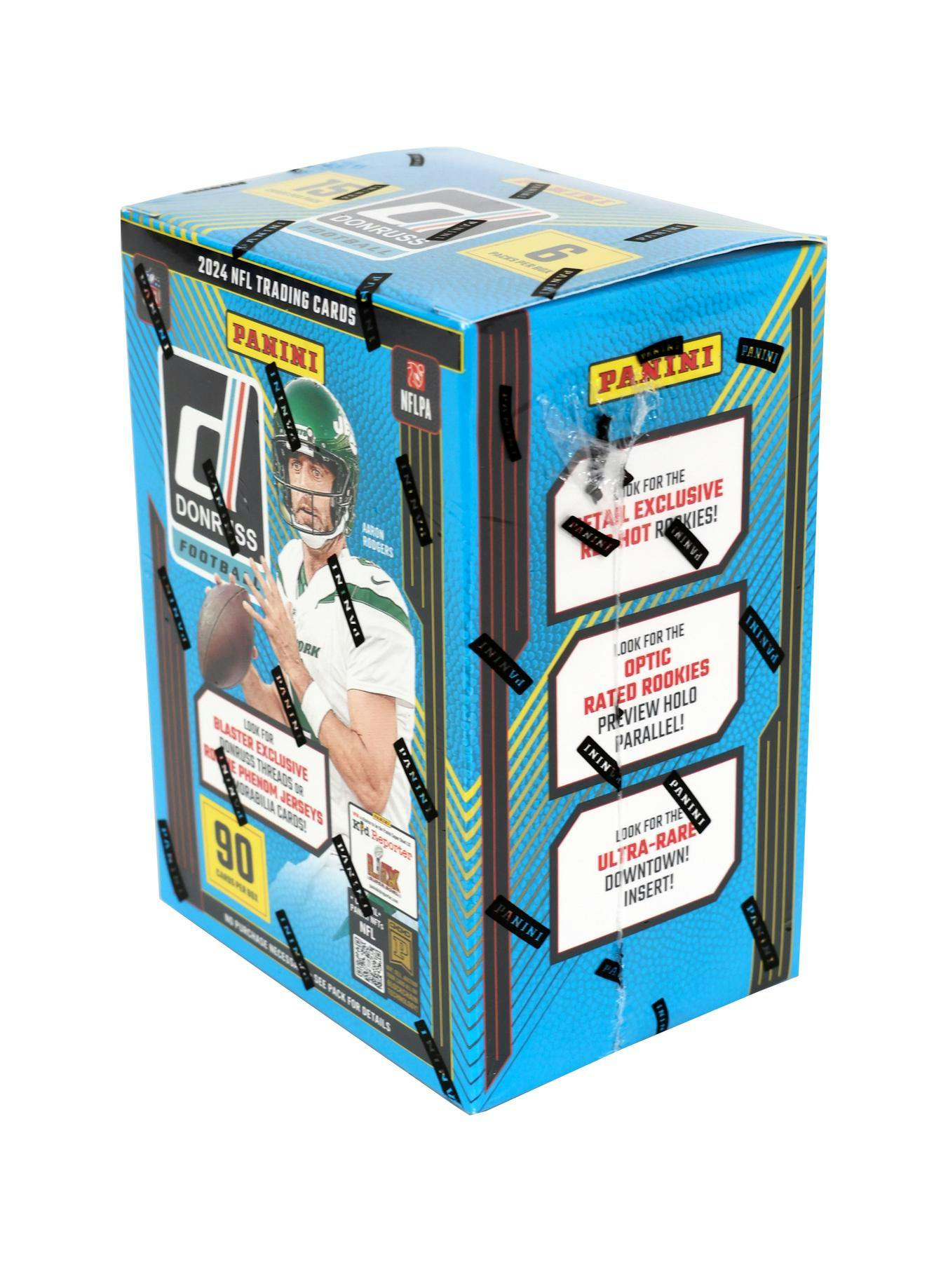 2024 Panini Donruss Football 6-Pack Blaster (Blue Box) Red Hot Rookies Insert - NFL Blaster