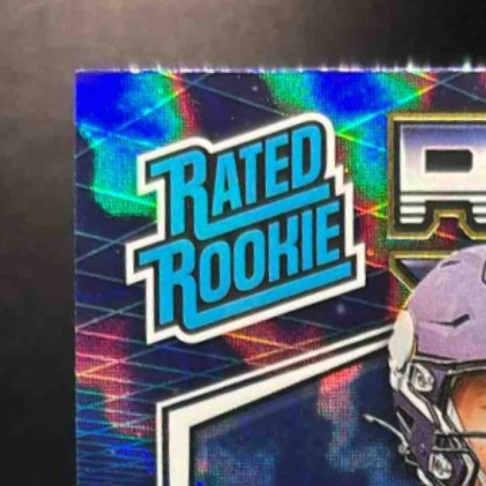 2024 Panini Donruss J.J. McCarthy Retro Rated Rookie #2 Minnesota Vikings - Sports Cards