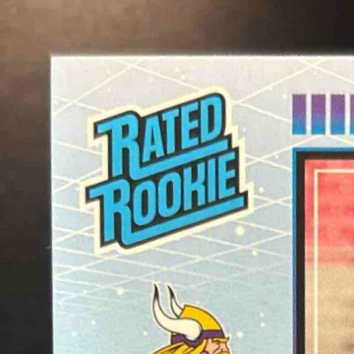 2024 Panini Donruss J.J. McCarthy Retro Rated Rookie #2 Minnesota Vikings - Sports Cards