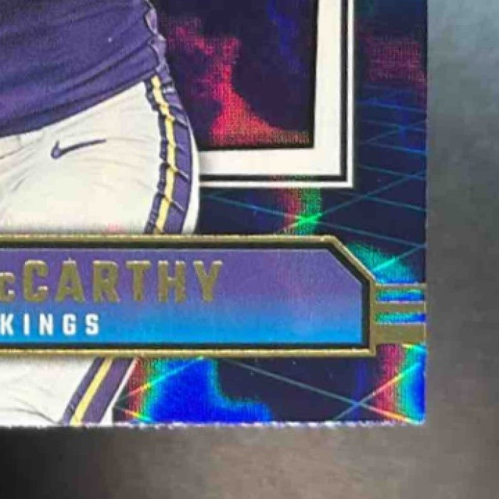 2024 Panini Donruss J.J. McCarthy Retro Rated Rookie #2 Minnesota Vikings - Sports Cards