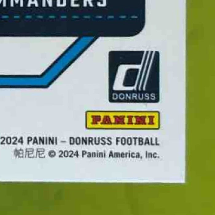 2024 Panini Donruss Jayden Daniels Press Proof Yellow Washington Commanders - Sports Cards