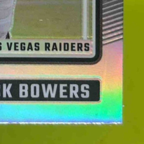 2024 Panini Donruss Optic Brock Bowers Holo #215 Rated Rookie Las Vegas Raiders - Sports Cards