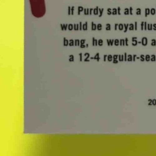 2024 Panini Donruss Optic Brock Purdy Sunday Kings #19 San Francisco 49ers - Sports Cards