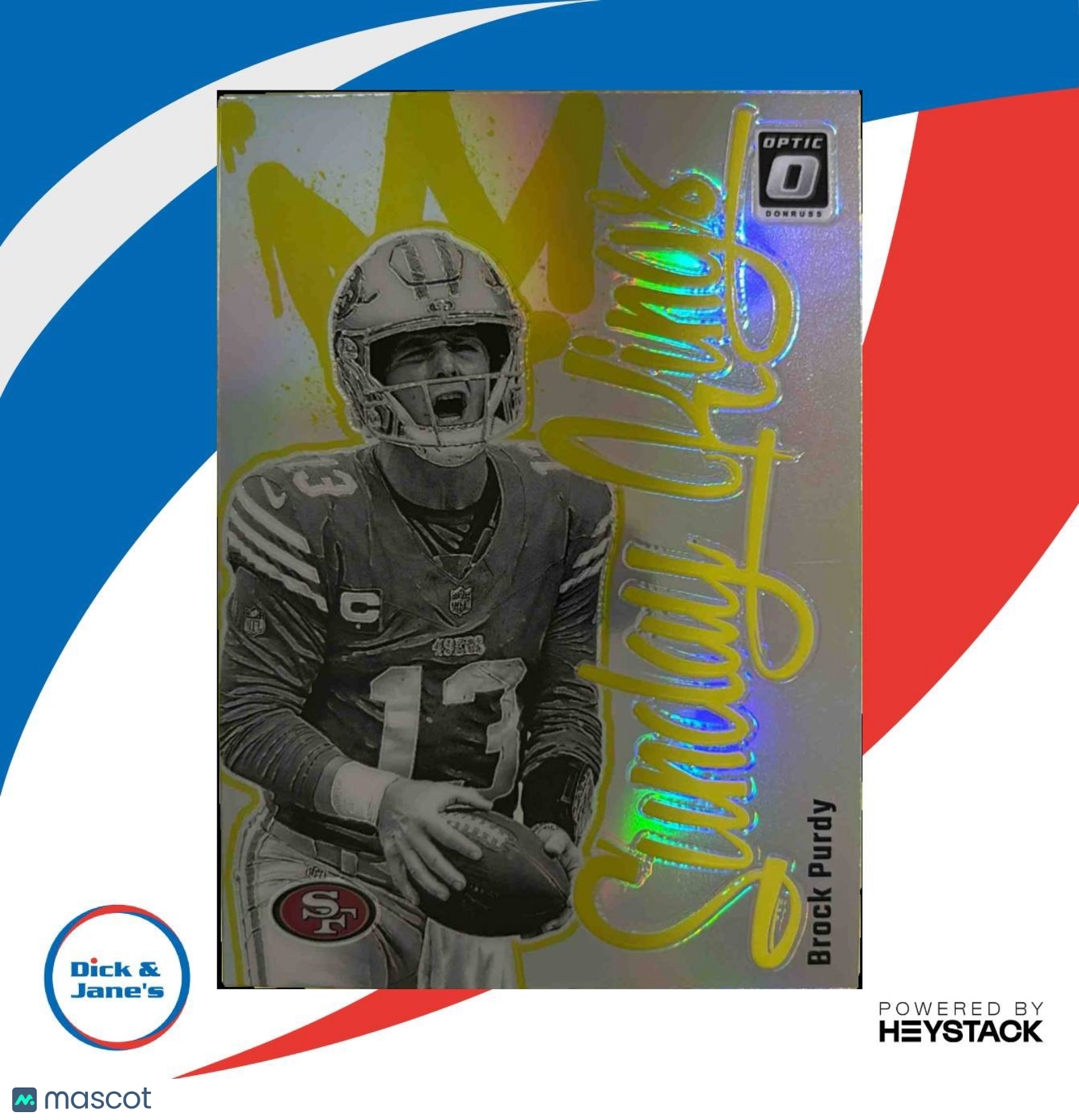 2024 Panini Donruss Optic Brock Purdy Sunday Kings #19 San Francisco 49ers - Sports Cards