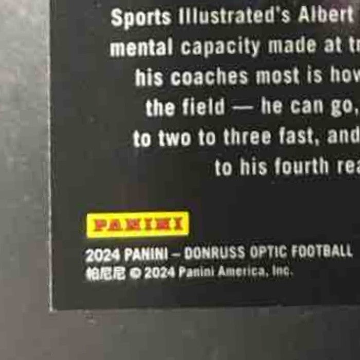 2024 Panini Donruss Optic Drake Maye Light It Up #7 RC New England Patriots - Sports Cards