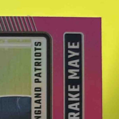 2024 Panini Donruss Optic Drake Maye Pink #229 Rated Rookie New England Patriots - Sports Cards