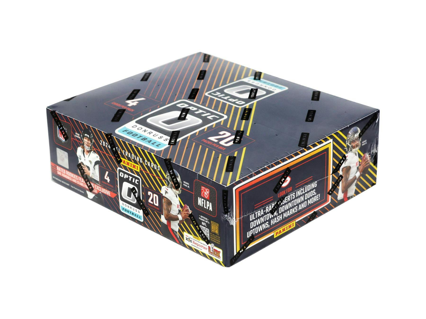 2024 Panini Donruss Optic Football 20-Pack Retail Box - NFL Blaster