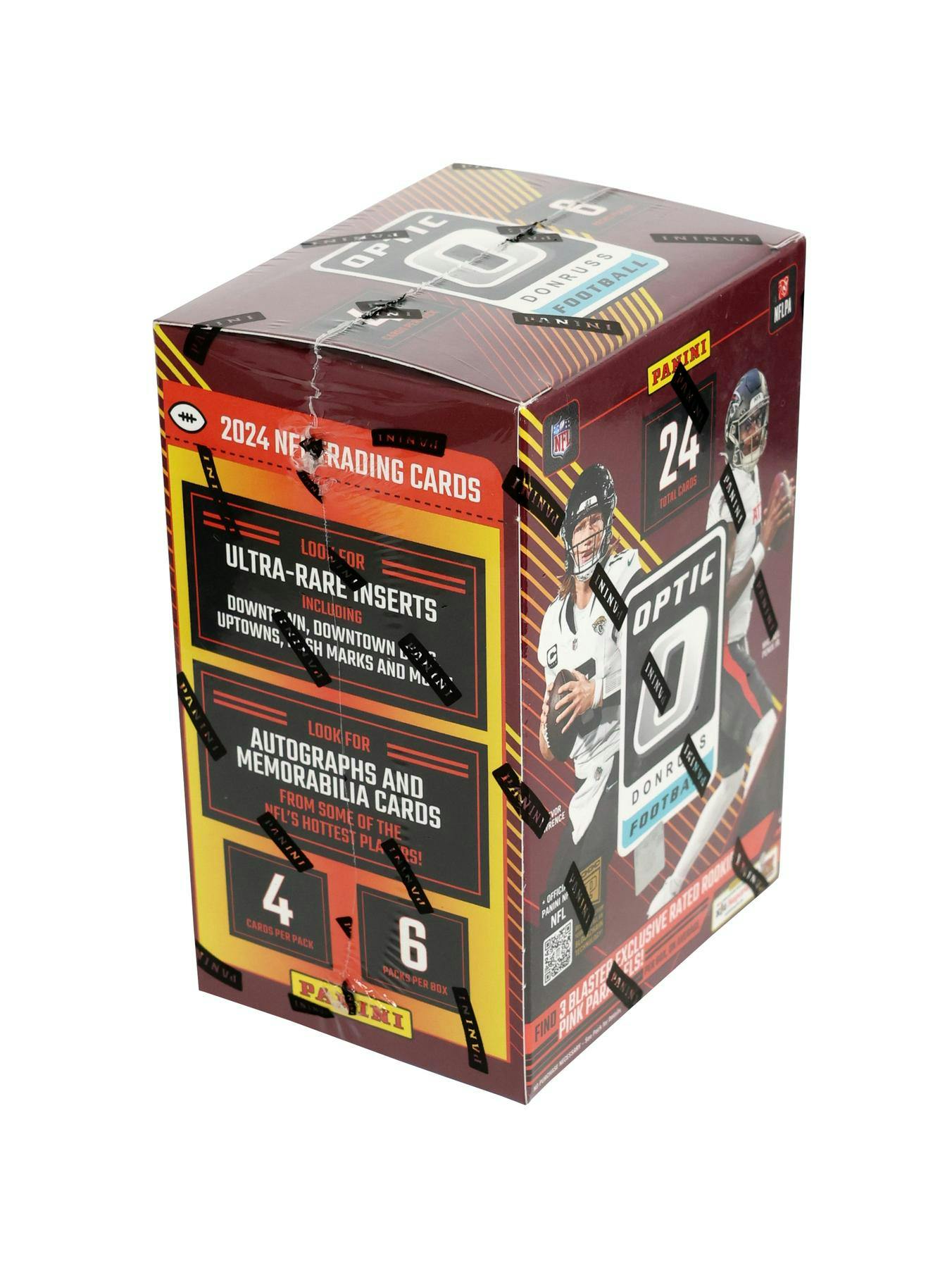 2024 Panini Donruss Optic Football Blaster Box (Pink Parallels!) - NFL Blaster