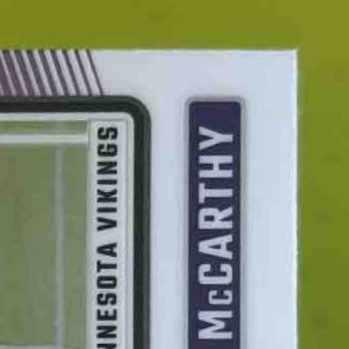 2024 Panini Donruss Optic J.J. McCarthy #235 Rated Rookie Minnesota Vikings - Sports Cards