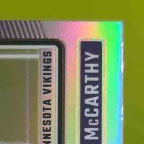 2024 Panini Donruss Optic J.J. McCarthy Holo #235 Rated Rookie Minnesota Vikings - Sports Cards