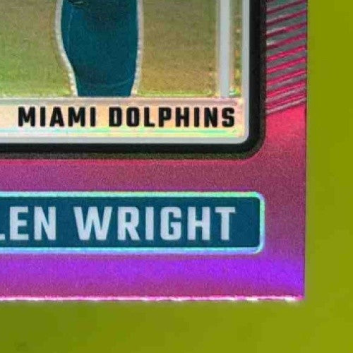 2024 Panini Donruss Optic Jaylen Wright Pink #249 Rated Rookie Miami Dolphins - Sports Cards