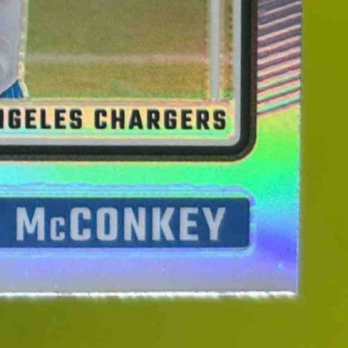 2024 Panini Donruss Optic Ladd McConkey Refractor #266 Los Angeles Chargers - Sports Cards