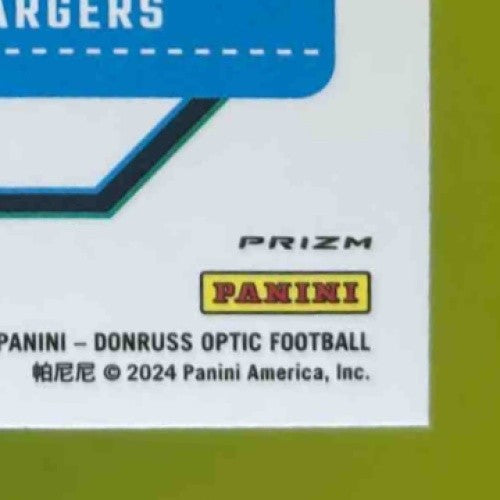 2024 Panini Donruss Optic Ladd McConkey Refractor #266 Los Angeles Chargers - Sports Cards