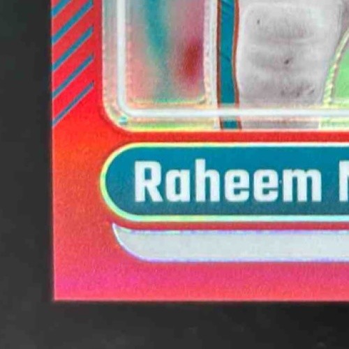 2024 Panini Donruss Optic Raheem Mostert Red 79/125 #121 Miami Dolphins - Sports Cards